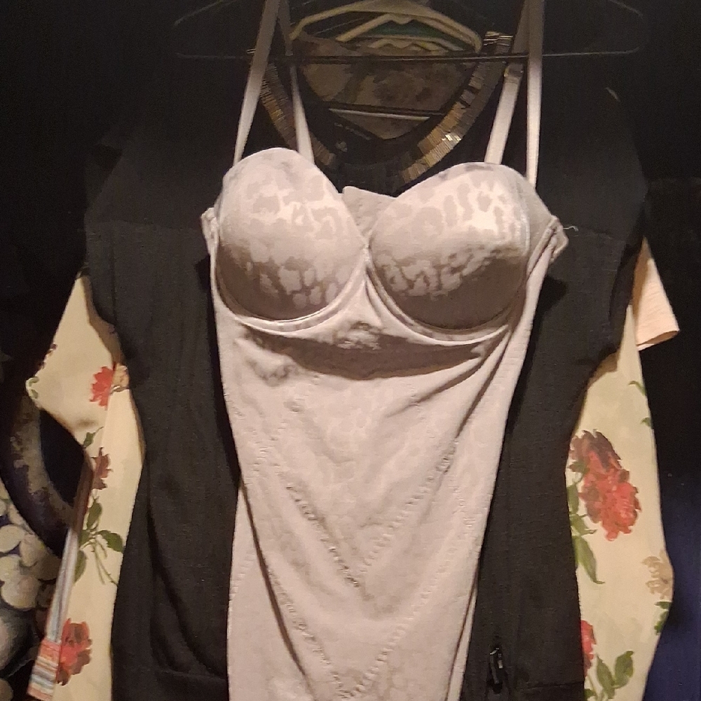 Victoria's Secret Beige Lace Detail Top